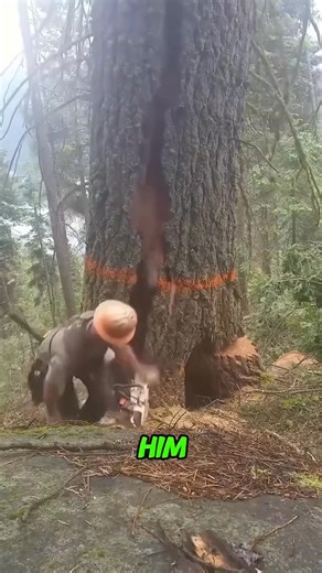 Is Logging The Dangerous Job? #youpageシforyou #reelsviralシ #logging #safetyfirst #Dangerous | The World Of Wonders