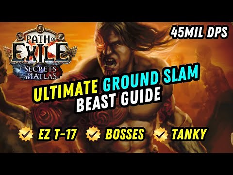 POE 3.26 ULTIMATE Ground Slam of Earthshaking (Endgame)