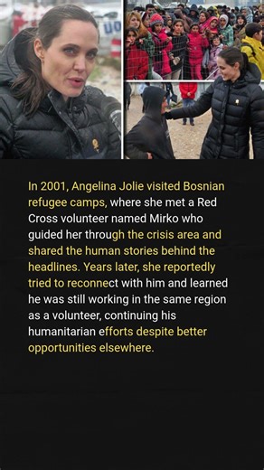 Angelina Jolie Located the Bosnia Volunteer Who Guided Her in 2001 Still There Twenty-Four Years