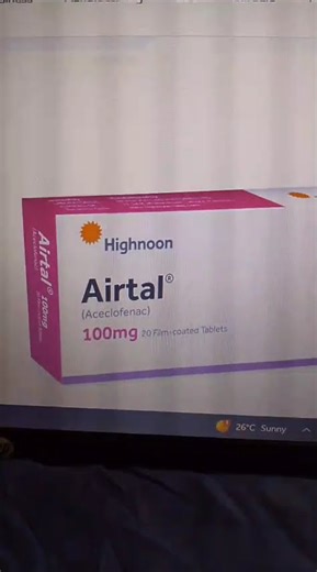 Airtal Tablets 100 MG Uses Dosage Side Effects Benefits Price