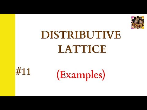 11. Distributive lattice || Distributive lattice examples | Lattice in Discrete Mathematics #Lattice