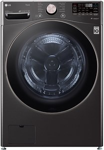 LG 4.5 Cu. Ft. Black Steel Smart Wi-Fi Enabled Front Load Washer With TurboWash 360 And Built-In Intelligence - WM4000HBA
