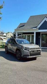 The rugged 2026 #ToyotaRAV4 Woodland is a plug-in #Hybrid SUV for eco conscious adventure seekers!