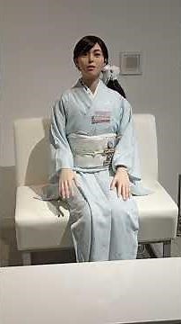 Female Robot at Miraikan museum Tokyo #robot #museum #japan
