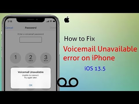 Voicemail Unavailable Unable to Connect Try Again Later error on iPhone in iOS 13.5.1 [Fixed]