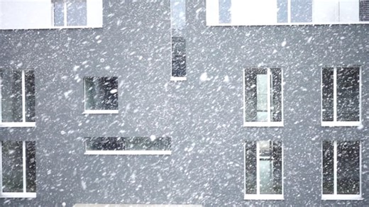 Snow, Snowfall, Snowflakes. Free Stock Video