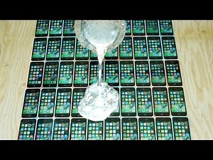 What Happens If You Pour Molten Aluminum on 50 iPhones?
