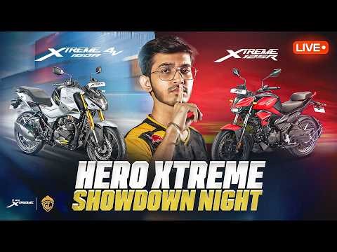 BGMI Live with Admino | Gameplay + Hero Xtreme 125R & 160R 4V honest feature Review