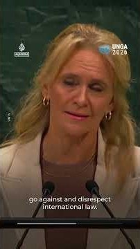 Iceland FM hits back at Netanyahu over ‘moral cowards’ UNGA remark | AJ #shorts