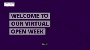Manchester students give advice on how to make the most out of the virtual open week and what to consider when choosing a university #HelloUoM | The University of Manchester