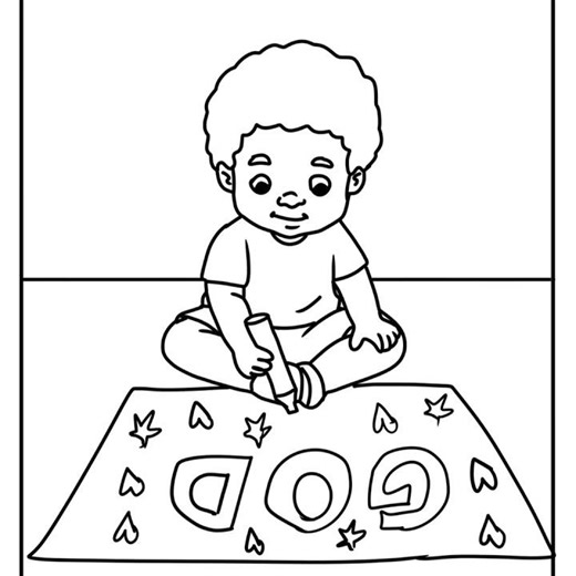 The Lord’s Prayer coloring pages