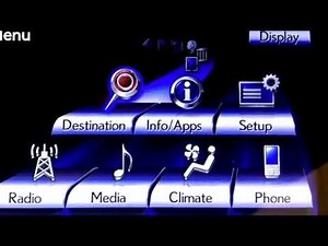 2015 Lexus RX 350- navigation demo