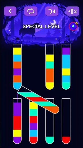 Water Sort Puzzle Spacial Levels | Satisfying Color Sorting Gameplay | #39