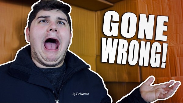 Mailing Myself in a Box Gone Horribly Wrong (Human Mail Challenge)