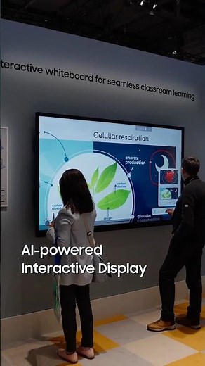 [ISE 2025] Interactive Display: Smarter Learning with AI | Samsung