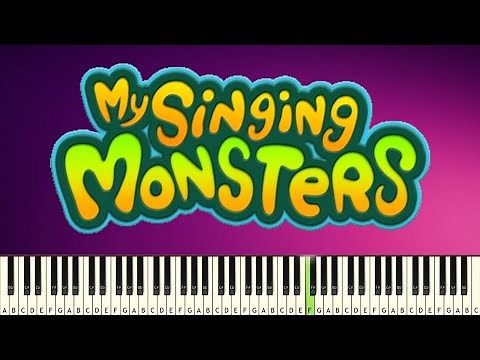My singing monsters - plant island - PIANO TUTORIAL