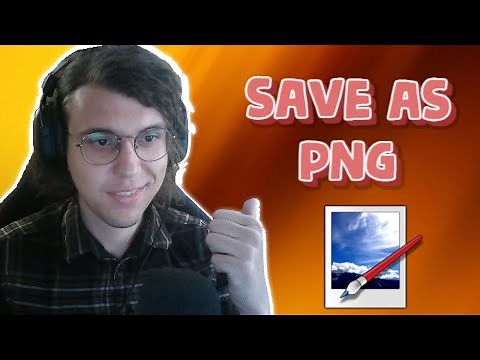 How To Save As PNG On Paint.NET