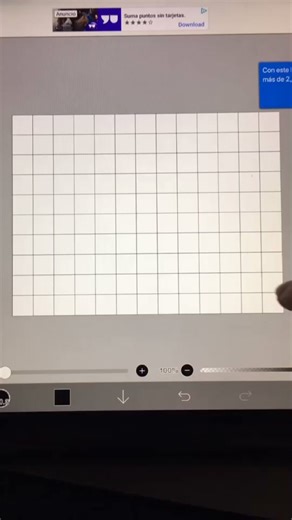 Pintando en cuadraditos con Ibis Paint X