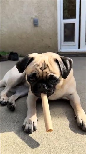 My pug bites me every day but wouldn’t touch rawhide 😭 PetSmart SmartSticks finally gave her