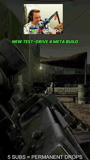 THE NEW TEST-DRIVE 4 META BUILD #eft #tarkov #escapefromtarkov