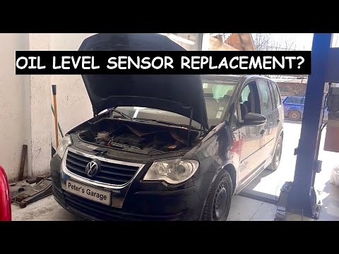 VW, Audi, Skoda, Seat Oil level sensor location replacement