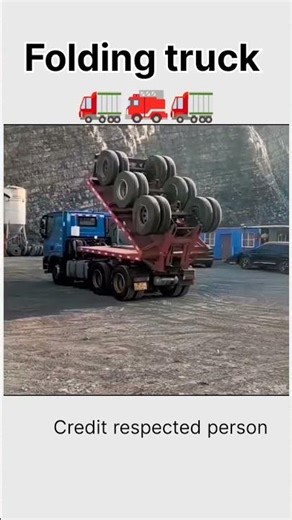 Folding Truck Facts video #facts #viral #truck