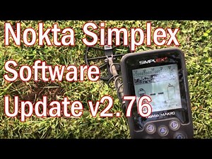 Quick look: Nokta Software update v2.76 for the Simplex. (#87)