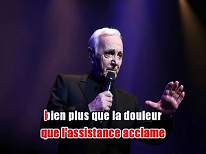 Charles Aznavour - Le toréador KARAOKE / INSTRUMENTAL