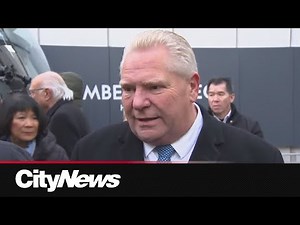 Eglinton LRT could open in early 2026, Premier Ford says