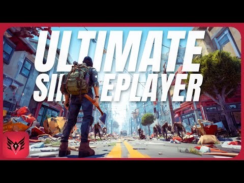 DAY 1 in the GREATEST Singleplayer Zombie Survival Game... SurrounDead - Surviving Alone