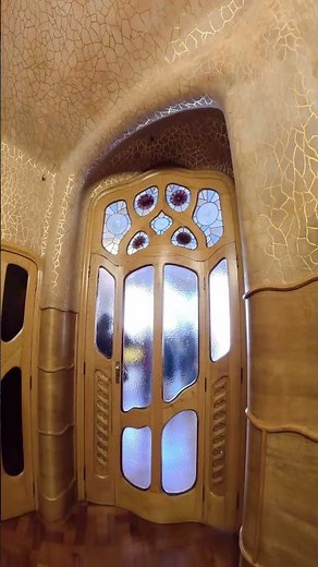 Casa Batlló, by Gaudi, Barcelona, Spain, The Interior - 2