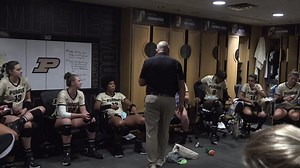 2.8K views · 262 reactions | Two matches and two victories! We're going inside the locker room after the sweep vs. Kansas. | Purdue Volleyball | Facebook