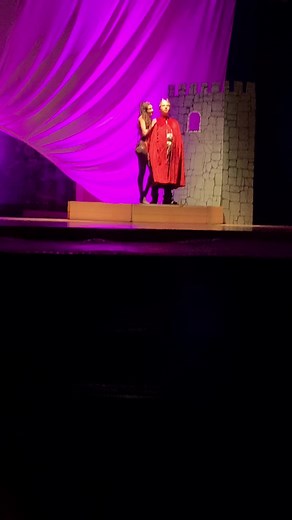 Daughter's Performance in Pippin as Fastrada