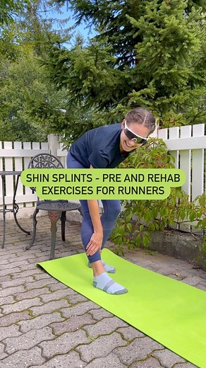 Yana Strese | Running | [Ad] Shin Splints - Pre and Rehab Exercises for Runners 🚨 Good news: there’s a lot you can do to prevent shin splints from happening in... | Instagram