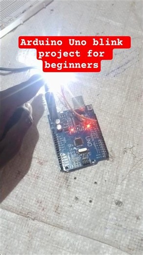 using arduino blink project for beginners