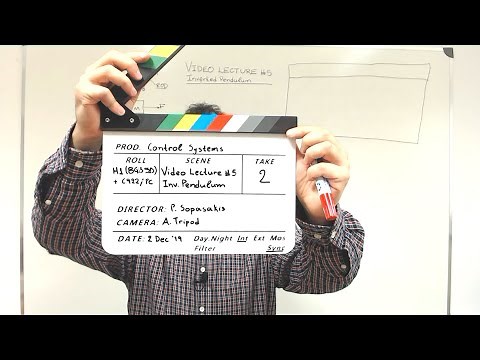 Video Lecture 5 - Inverted pendulum dynamics