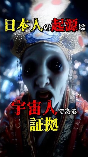 Evidence that the Japanese are of alien origin #urban legend #shorts