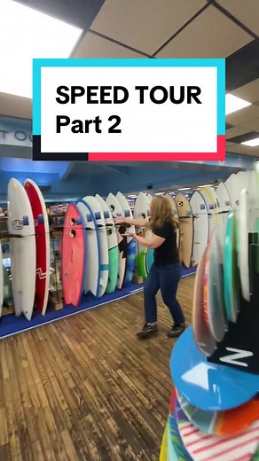 Speed Tour of Cocoa Beach Ron Jon Surf Shop - Part 2 #ronjonsurfshop #speedtour #florida #cocoabeach #surftok