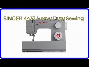 REVIEW (2025): SINGER 4432 Heavy Duty Sewing. ESSENTIAL details.