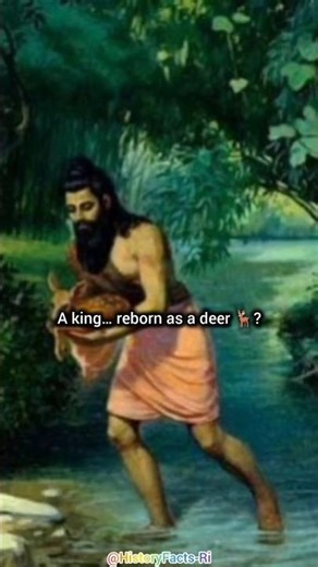 "King Bharata Reborn as a Deer | The Shocking Lesson from Bhagavata Purana 📖!" #god #viral #shorts