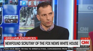 On CNN's Reliable Sources, Angelo Carusone points out that the "news" side of Fox News also pushes propaganda