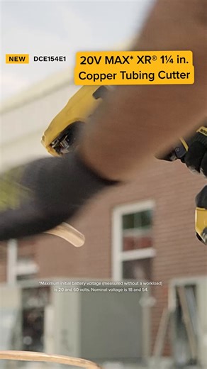 46K views · 323 reactions | We let our testing do the talking. The 20V MAX* Copper Tubing Cutter cuts up to 2X faster than Milwaukee 2471 M12™ Copper Tubing Cutter**. #DEWALTTough #DEWALT ***Using DCBP034 battery (sold separately), cutting type L, 1/2" copper pipe vs. Milwaukee M12™ Copper Tubing Cutter 2471-20 and 48-11-2401 battery. Milwaukee® is a registered trademark of Milwaukee Electric Tool Corp., which has not endorsed or approved this comparison. | DEWALT | Facebook