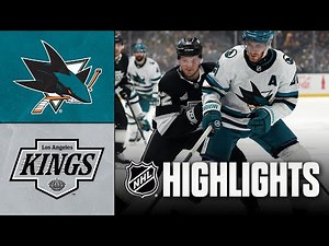 Sharks vs. Kings | NHL Highlights | January 07, 2026