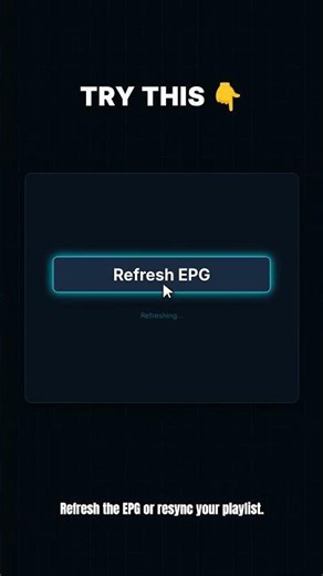 IPTV EPG Not Showing omaty tech
