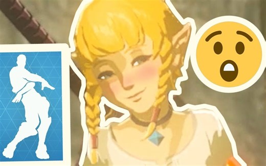 【MOD】塞尔达传说旷野之息 林克尔的？？？？(ORANGE JUSTICE FORTNITE DANCE)