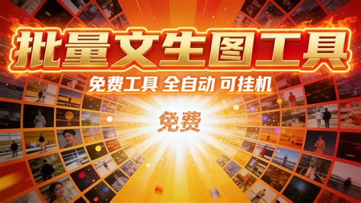 批量文生图免费小工具（自制Runninghub客户端免费下载、批量运行、自动挂机）