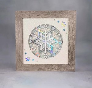 50K views · 88 reactions | "Making paper look like ice to match the sub-zero temps outside. ❄️"  @chriscraftsil | Cricut | Facebook