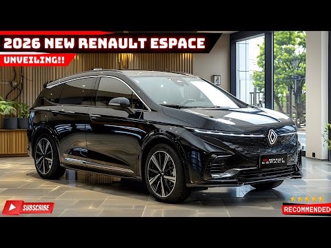 Exclusive REVEAL! New 2026 Renault Espace Brings Coupé Styling, Mega Range, And Hidden Secrets