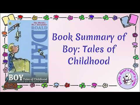 Boy Tales of Childhood Roald by Dahl | Book Summary