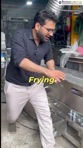 😱 Mini Bullet Fryer Machine | Small Size Big Production! #shorts